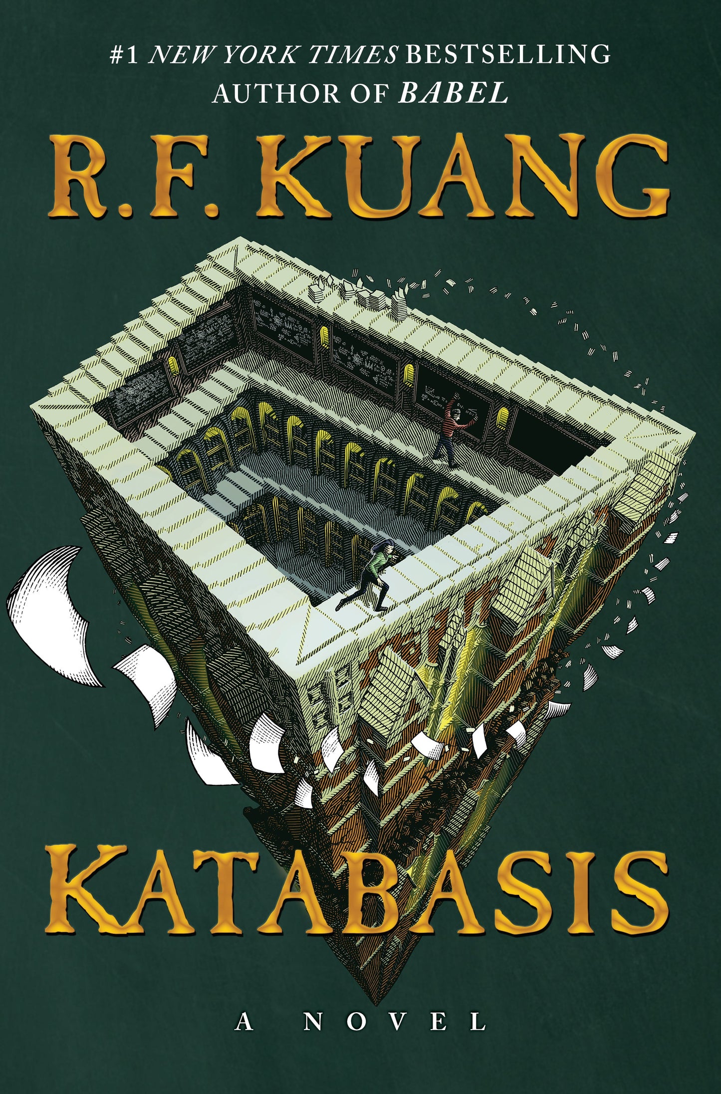 Book cover of 'Katabasis' by R.F. Kuang