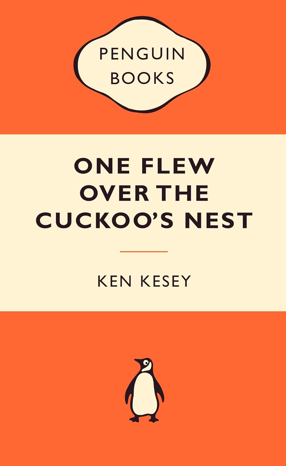 One Flew Over the Cuckoo's Nest by Ken Kesey book cover
