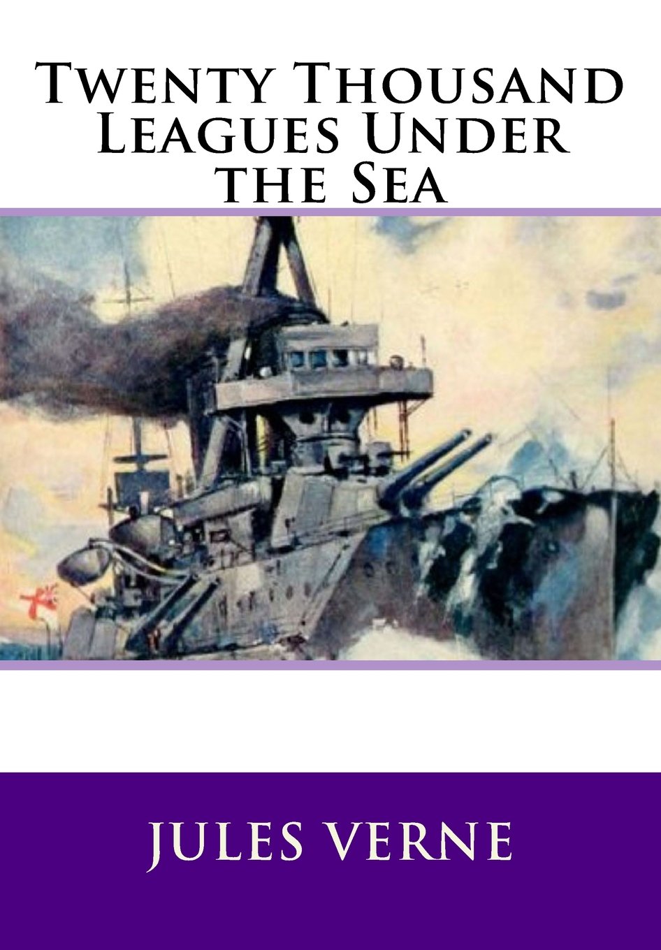 Book cover of 'Twenty Thousand Leagues Under the Sea' by Jules Verne