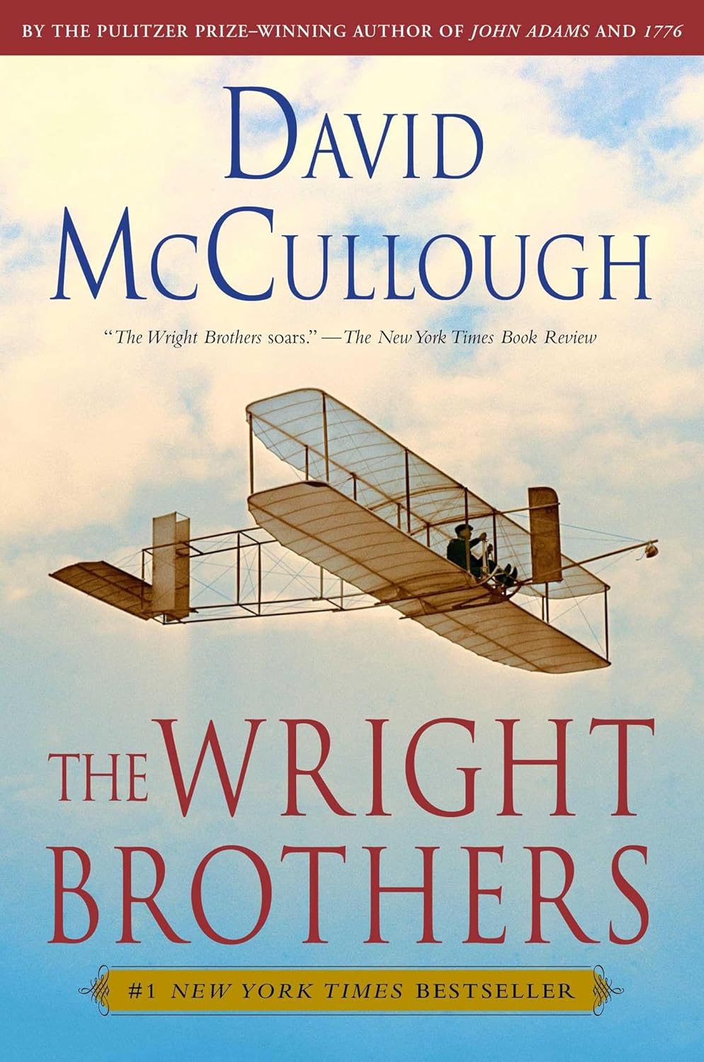 Book cover of 'The Wright Brothers' by David McCullough