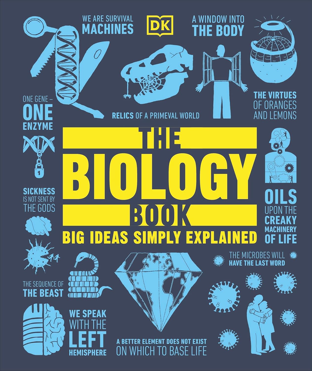 The Biology Book: Big Ideas Simply Explained By D.K. Publishing