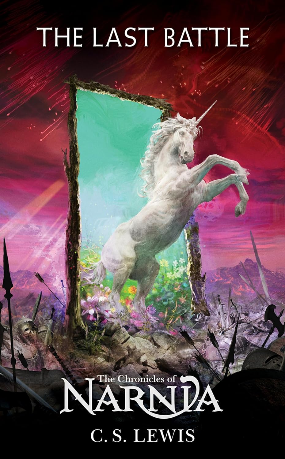 Book cover of 'The Last Battle' from 'The Chronicles of Narnia'