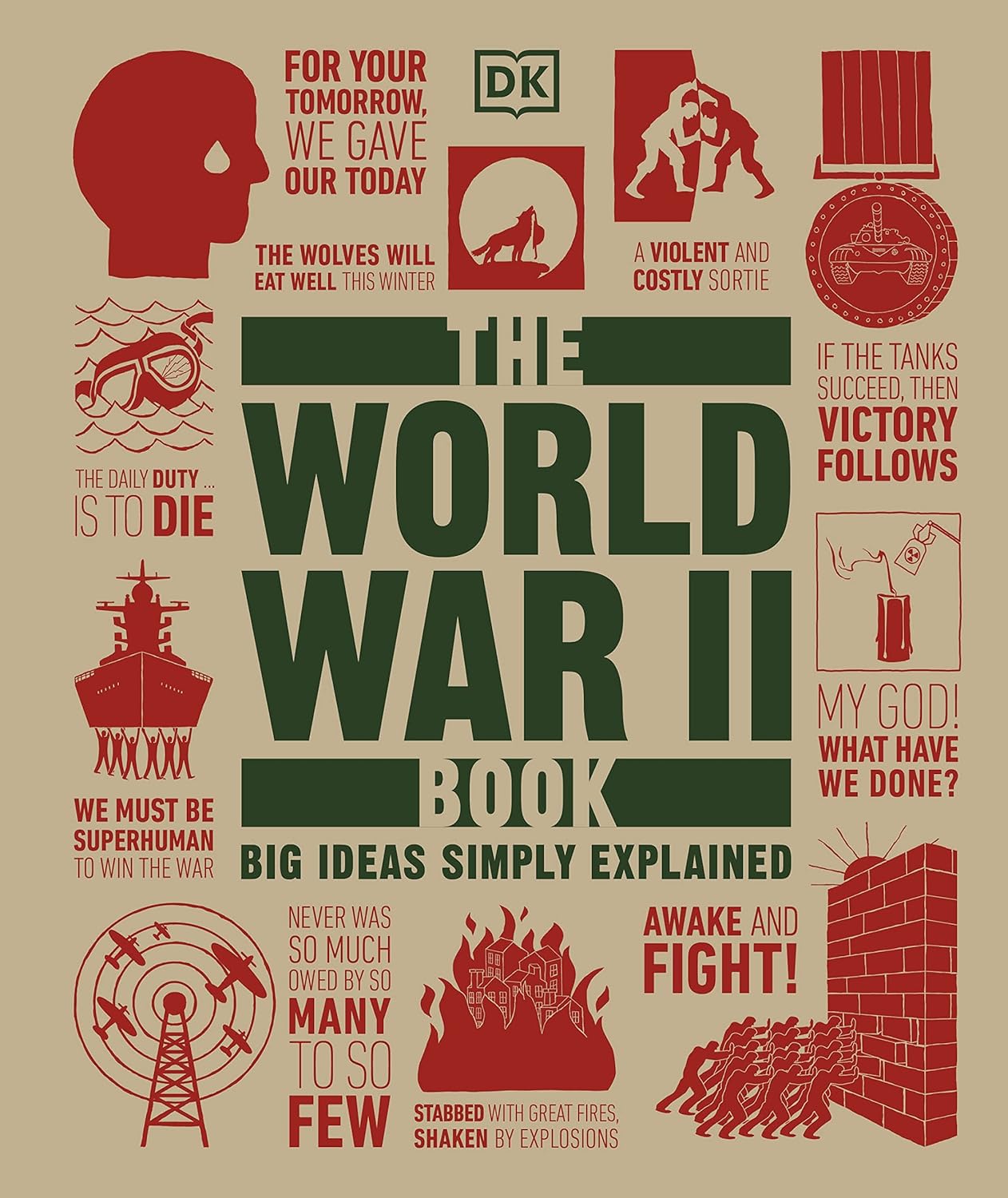 The World War II Book: Big Ideas Simply Explained By D.K. Publishing