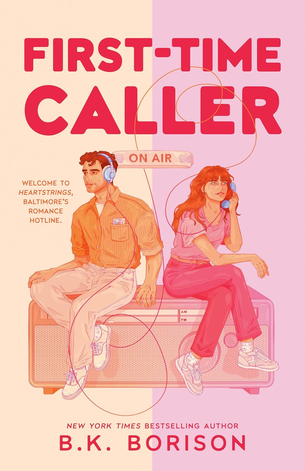 Book cover of 'First-Time Caller'