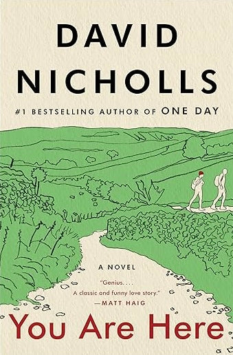 Book cover of 'You Are Here' by David Nicholls
