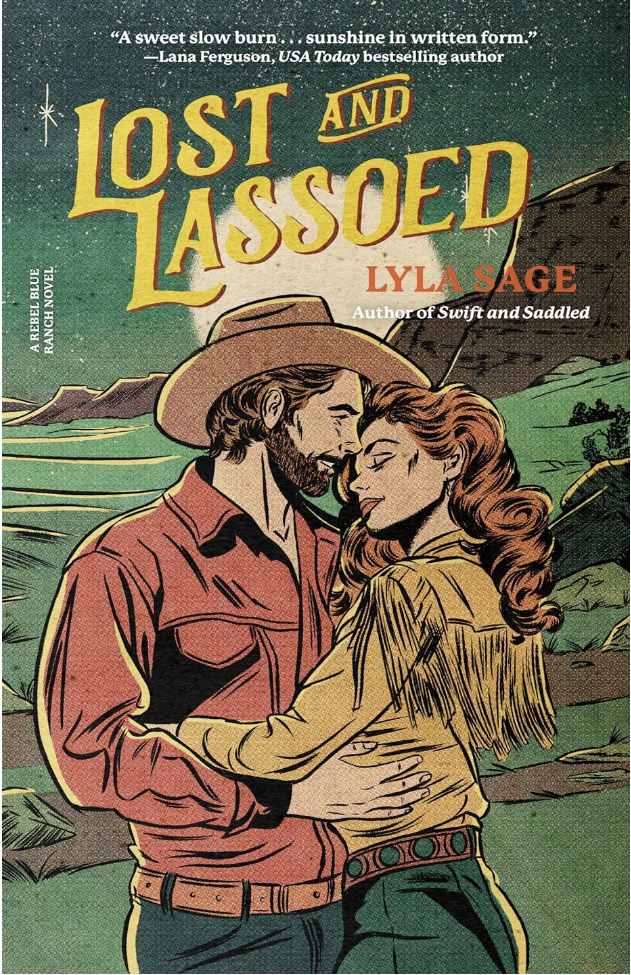 Book cover of 'Lost and Lassoed' 