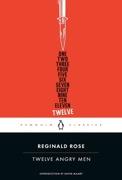 Twelve Angry Men by Reginald Rose book cover