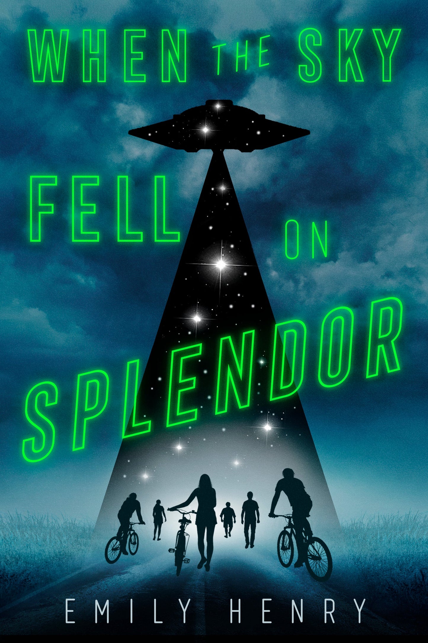 Book cover of 'When the Sky Fell on Splendor' by Emily Henry