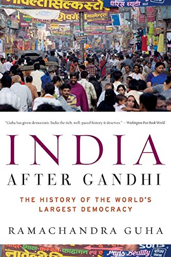 Book cover of 'India After Gandhi' 
