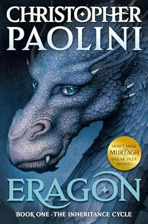 Eragon by Christopher Paolini book cover
