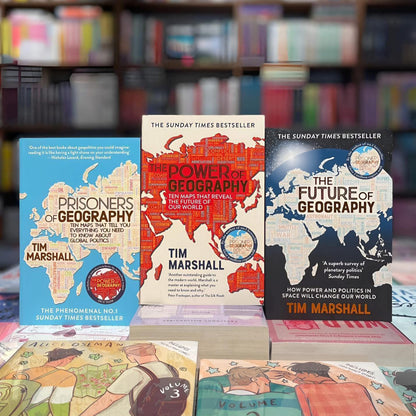 Tim Marshall’s Geography Trilogy book cover