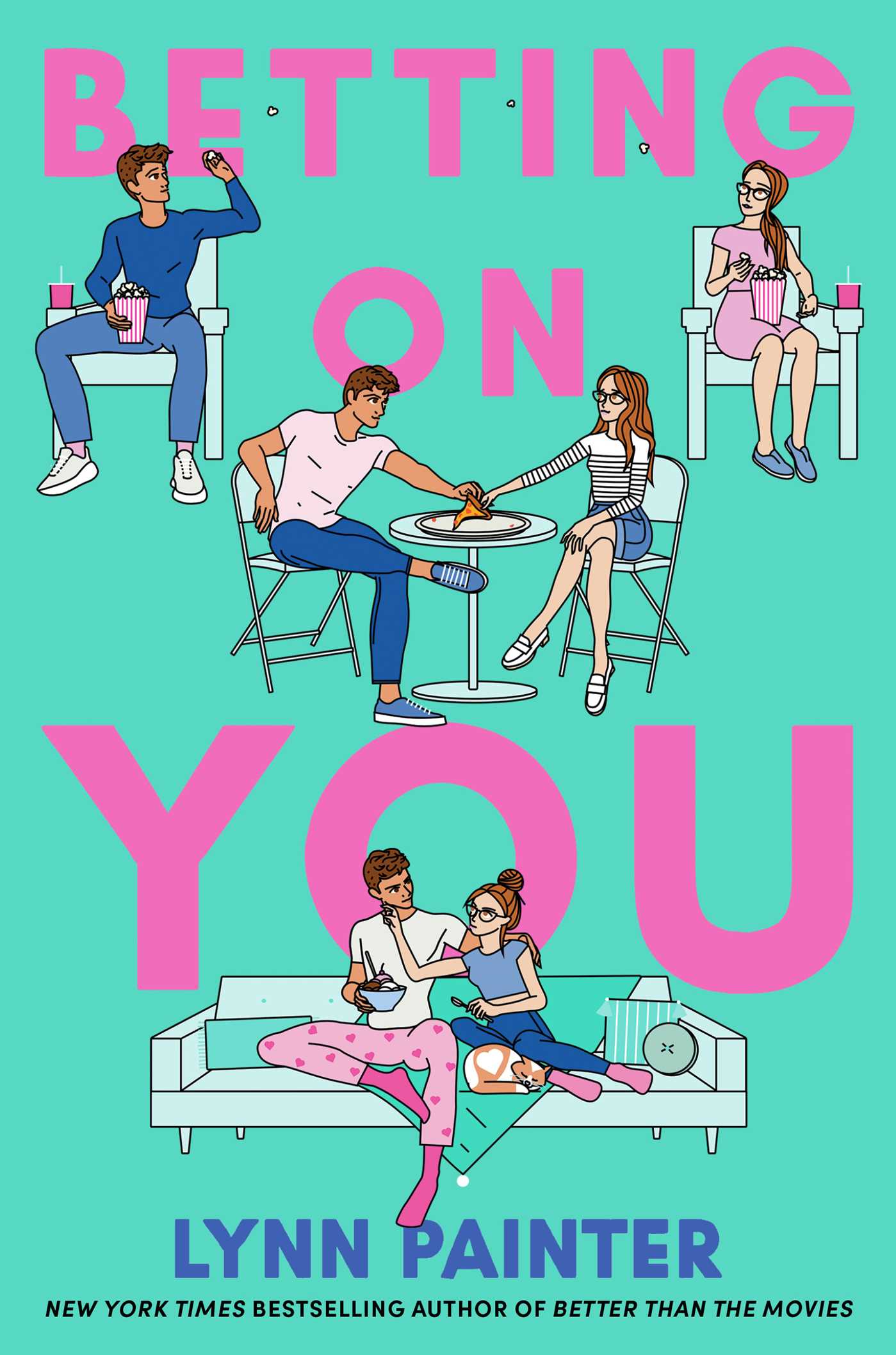 Book cover of 'Betting on You'