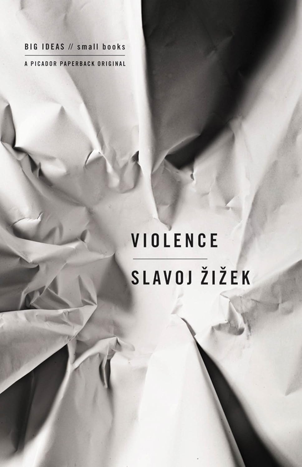Book cover of 'Violence' by Slavoj Zizek 