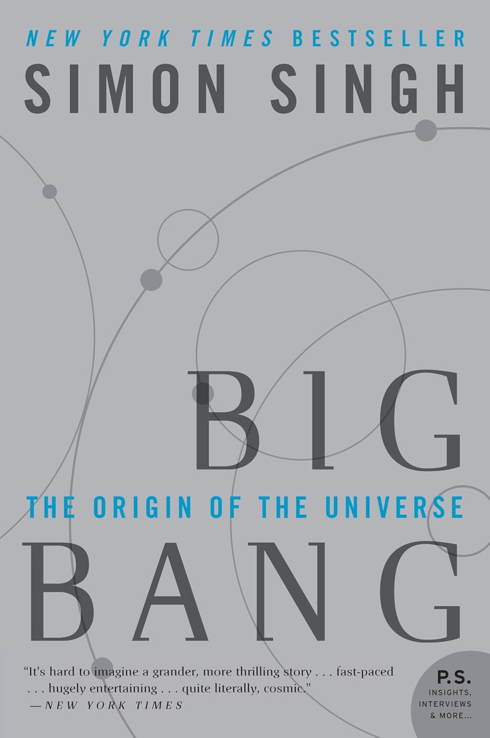 Book cover of 'Big Bang: The Origin of the Universe' by Simon Singh 