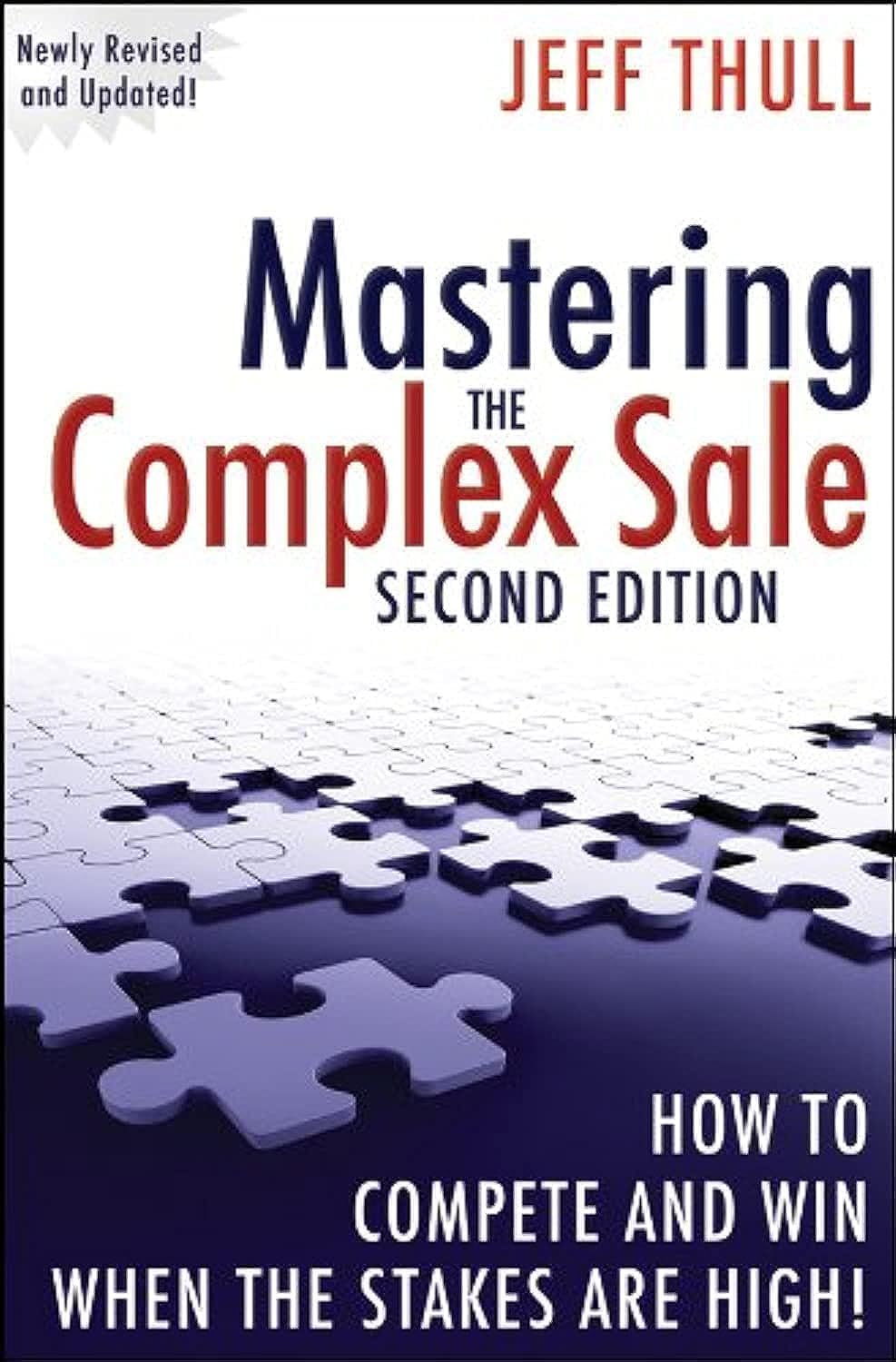 Mastering the Complex Sale book for B2B sales professionals
