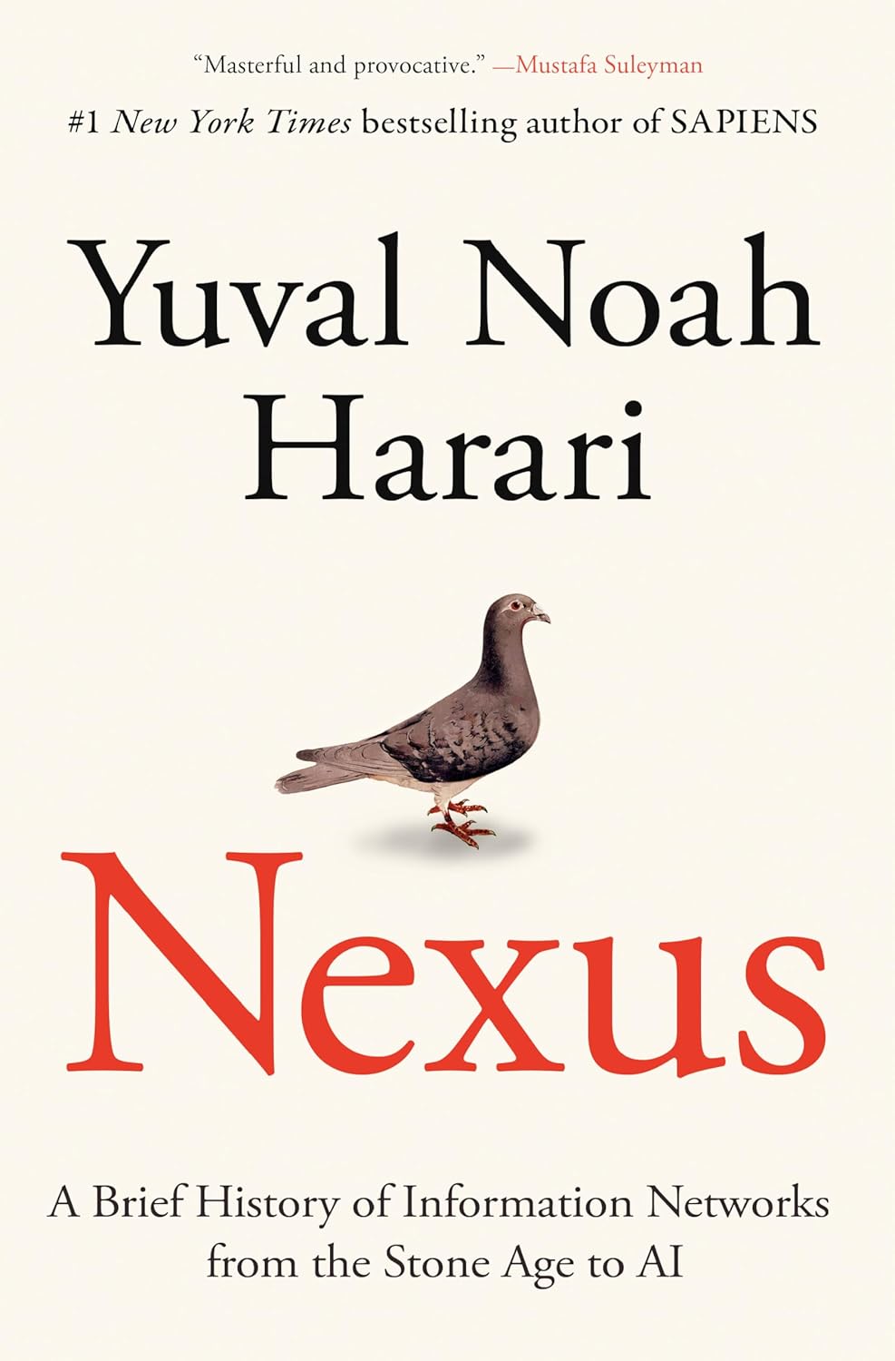 Book cover of 'Nexus' by Yuval Noah Harari 