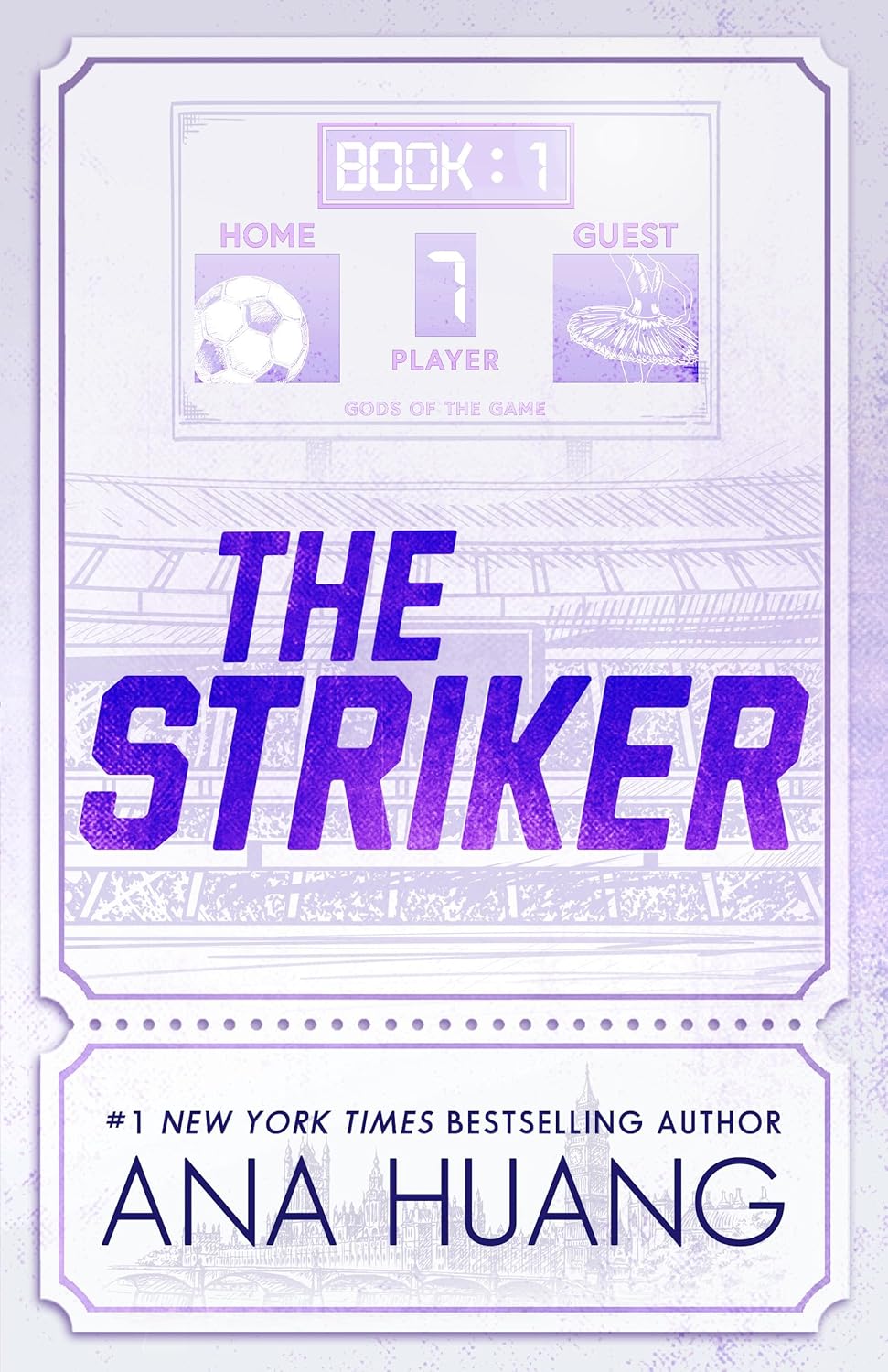 Book cover of 'The Striker' by Ana Huang 