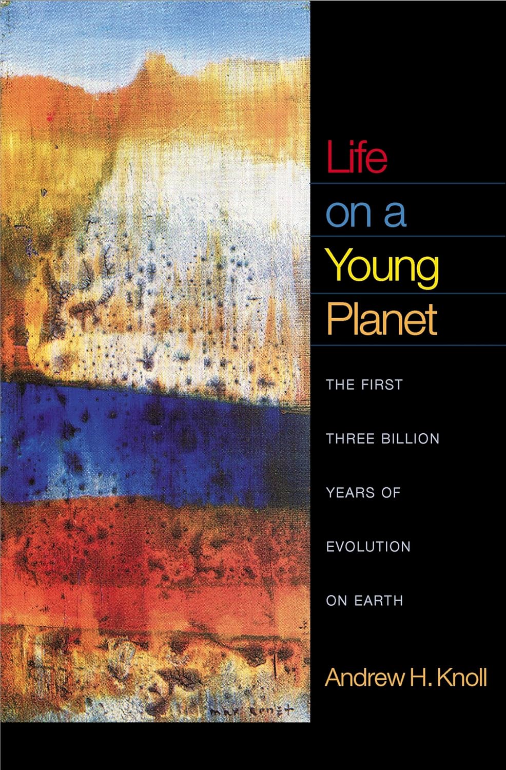 Book cover of 'Life on a Young Planet' 