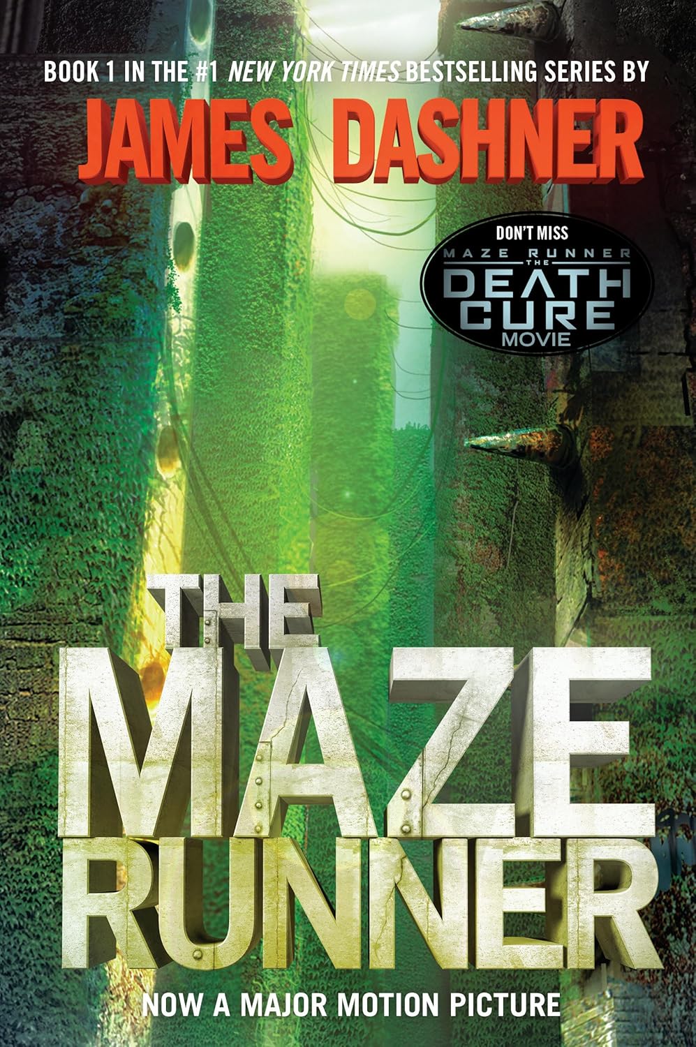 Book cover of 'The Maze Runner' by James Dashner