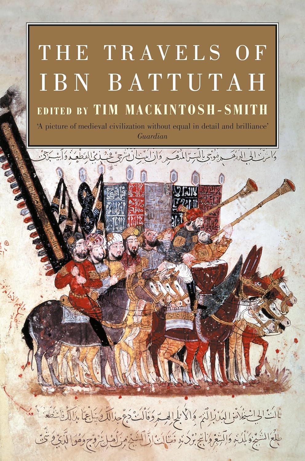 Book cover of 'The Travels of Ibn Battutah' 