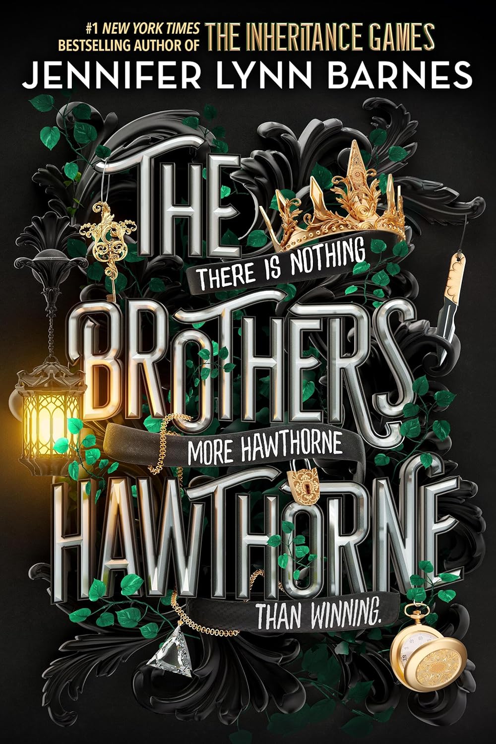 Book cover of 'The Brothers Hawthorne' by Jennifer Lynn Barnes 