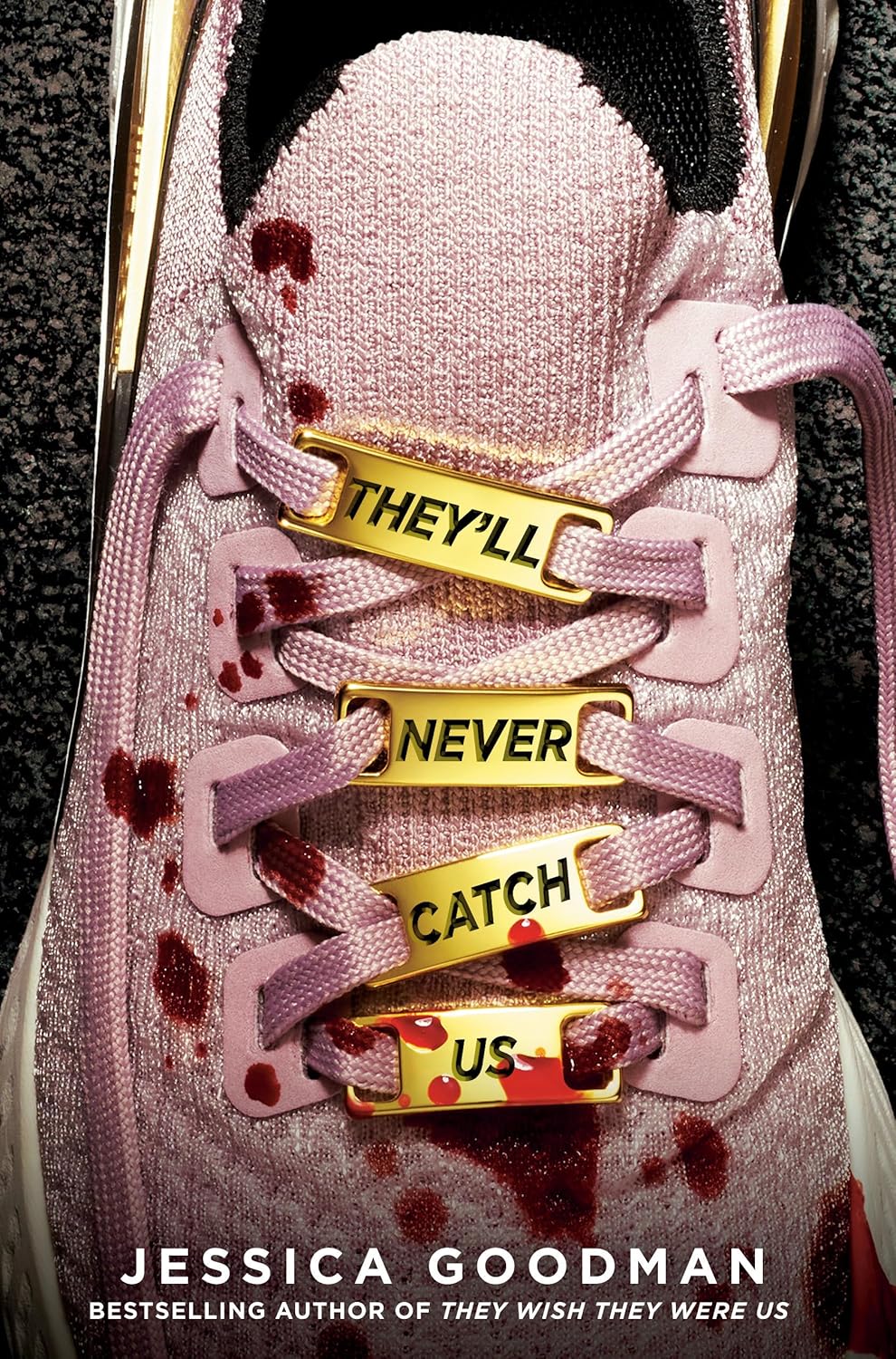 Book cover of 'They'll Never Catch Us' by Jessica Goodman