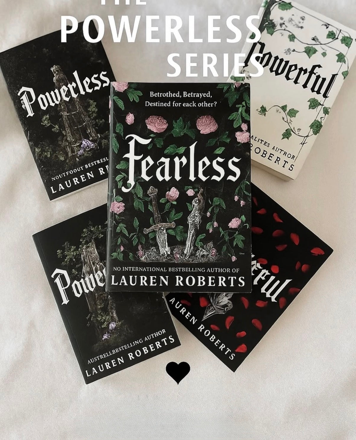 The Powerless Series (5 books)  by Lauren Roberts book cover