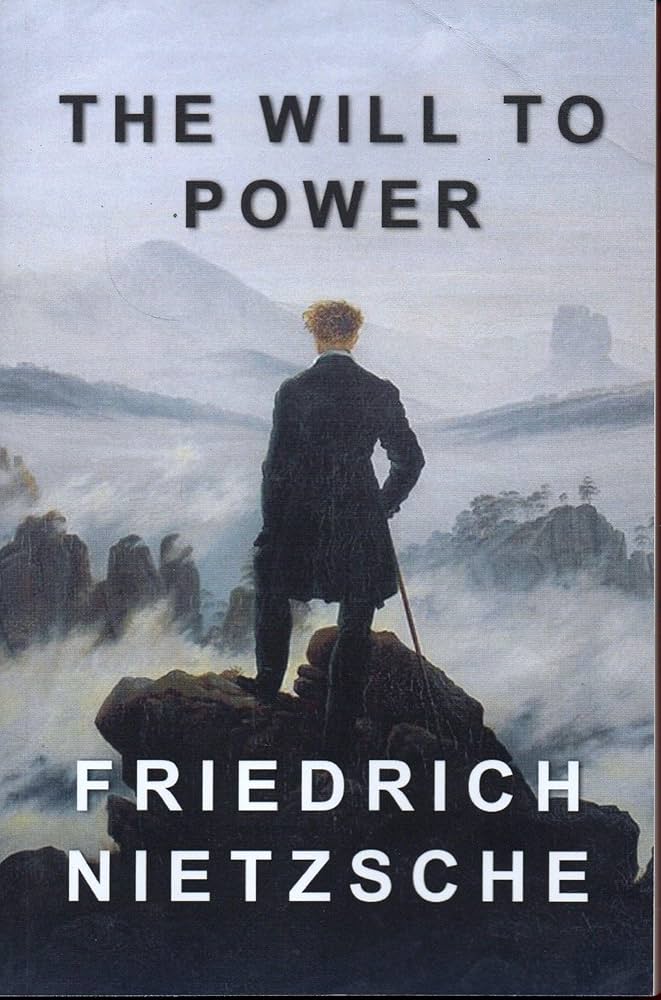 The Will to Power by Friedrich Nietzsche book cover