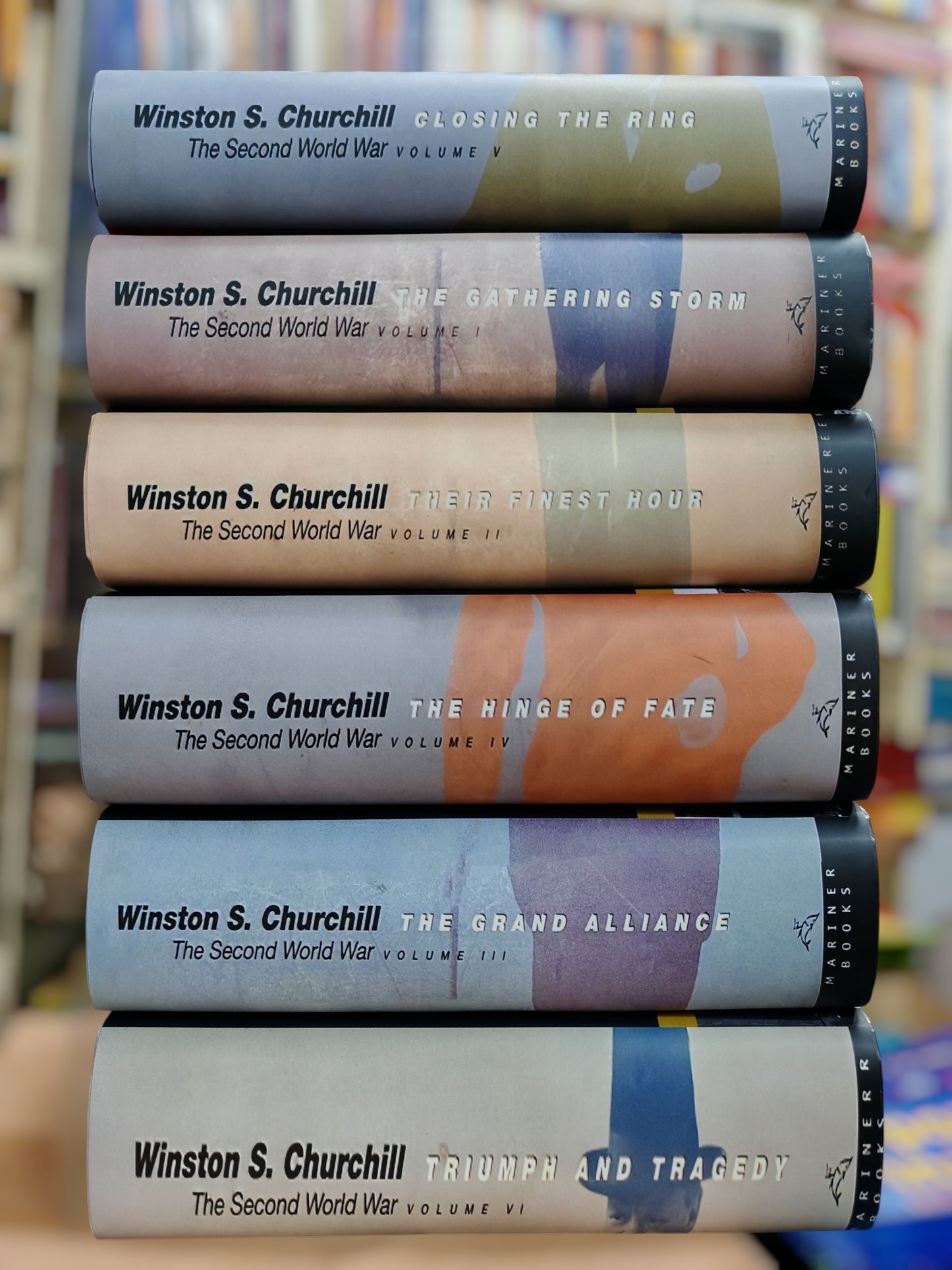 The Second World War – 6 Volume Set by Winston S. Churchill book cover